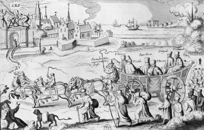 イエズス会の追放、1764年3月 作： French School